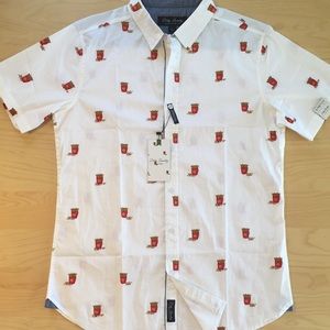 French Fries Button Down